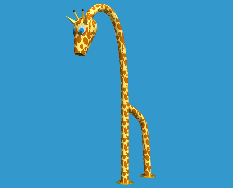 長(cháng)頸鹿淋水